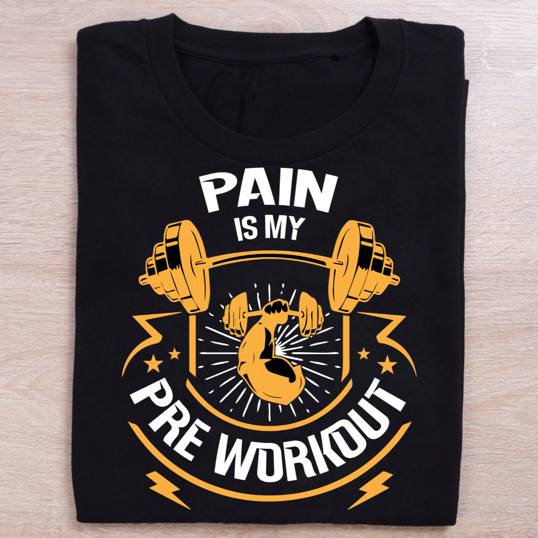 Musclemoan-Pain is my Pre Workout Black