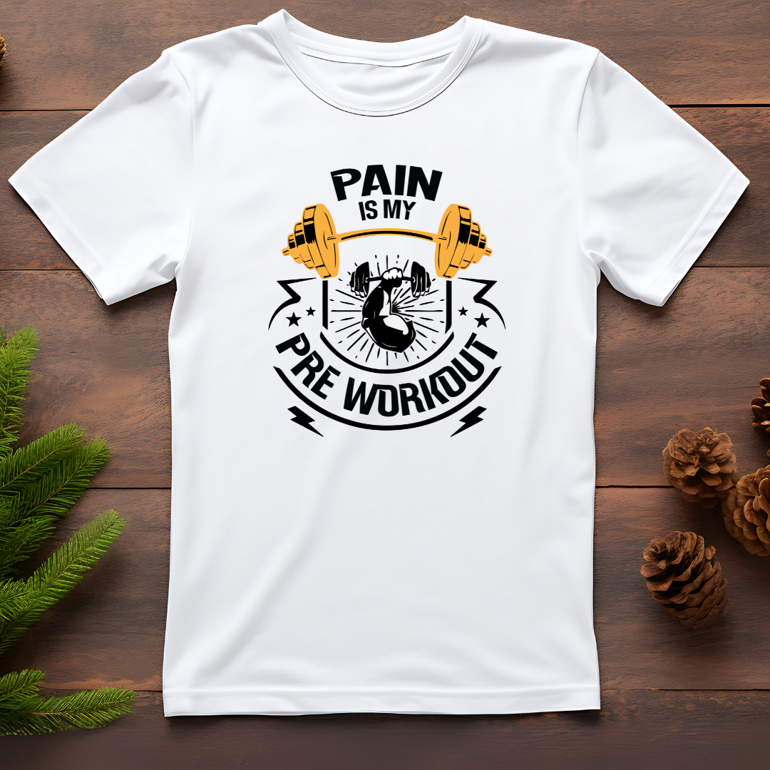 Musclemoan-Pain is my Pre Workout Whiite